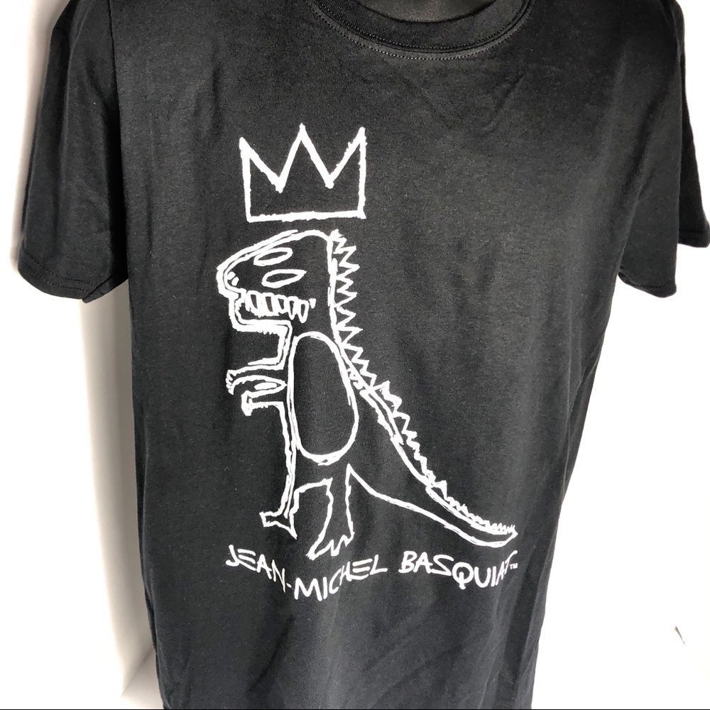 Jean-Michel Basquiat T-Shirt Dinosaur King Tee - Picture 3 of 5